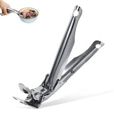 Pince Anti Brûlure en Acier Inoxydable - Sécurité et Précision en Cuisine