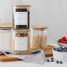 Bloom Breeze Récipients Hermétiques Couvercles - Boîte de Rangement Cuisine