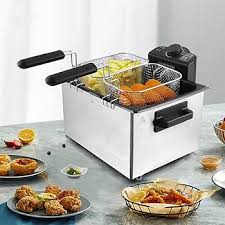 Friteuse Électrique Inoxydable 5 Litres pour Restaurants