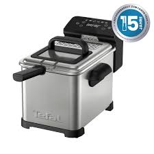 Friteuse 4L Inox Noir - Performance et Élégance