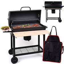 GrillMaster Barbecue Charbon Portable Couvercle - Votre Compagnon Idéal pour les Barbecues