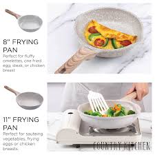 Batterie de Cuisine Antiadhésive Country Kitchen - Cuisine Facile et Savoureuse