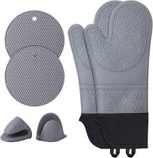 Gants Four Maniques Cuisine Silicone - Pratique et Résistant