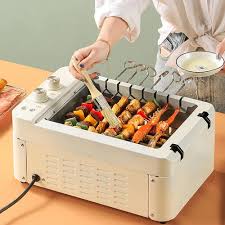 Brochettes Rôtissoire Électrique Automatique Multifonction - Cuisine Facile et Savoureuse