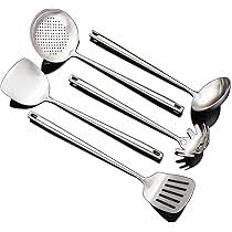 Ustensiles de cuisine inox Abcsea - Cuillères et spatules de qualité