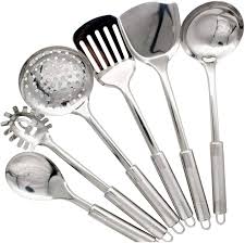 Ustensiles de Cuisine Inox - Abcsea Accessoires Cuillères Spatules
