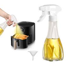 AHOUGER Cuisine Friteuse Vaporisateur Réglable - Spray Huile Cuisine Incontournable