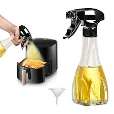 AHOUGER Cuisine Friteuse Vaporisateur Réglable - Spray Huile Cuisine