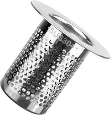 Crépine Vidange Baignoire Inoxydable GEBAUM - Filtre Évier Cuisine Efficace