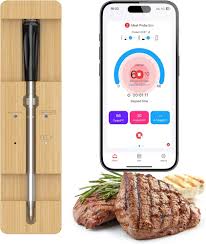 Thermomètre Intelligent Connectivité Bluetooth - Parfait pour votre Cuisine