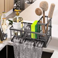 Organisateur Découlement Automatique Cuisine Noir - Pratique et Élégant