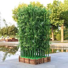 Séparateur de Confidentialité Artificiel en Bambou pour Extérieur