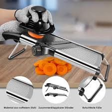 Mandoline Professionnelle Multifonctions OZD - L'outil incontournable pour votre cuisine