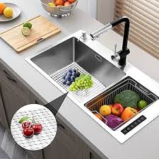 Tapis Évier Cuisine en Plastique Blanc - Protection Idéale