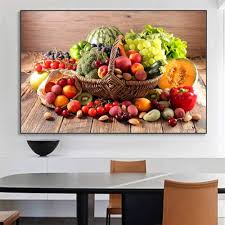Tableau Moderne pour une Décoration de Cuisine Élégante