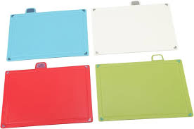 Planche à Découper Plastique Couleurs Caoutchouc - Idéale pour votre Cuisine