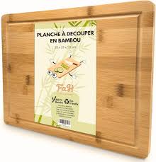 Planche à Découper Professionnelle Antibactérien pour Fromages 33x25x1