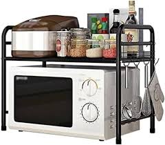 Organisateur de Rangement pour Micro-Ondes - Élément Indispensable de Cuisine