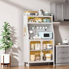 Armoire Niveaux étagères Boulangerie Spiritueux - Meuble Cuisine Pratique