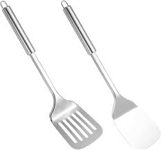 Spatule Cuisine Inox - Tournebroche Antiadhésif