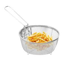Gusengo Friteuse Inoxydable Rondelles Crevettes - La solution idéale pour vos frites croustillantes