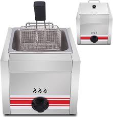 Friteuse Professionnelle en Acier Inoxydable - Puissance Commerciale