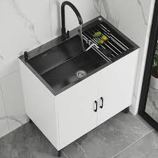 Meuble Cuisine Robinet Lavabo Complet - Élégance et Fonctionnalité