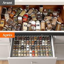 Organisateur Transparent pour Épices Lifewit