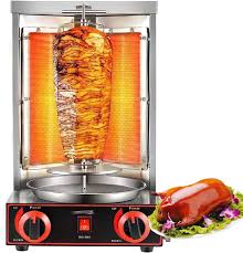 Rôtissoire Verticale Acier Inoxydable Gyroscopique - Une Révolution dans Votre Cuisine