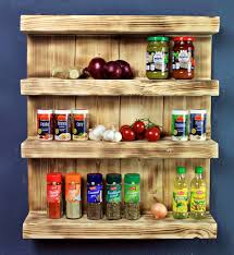 Étagère à épices Dekorie67 - Organisateur Flammé pour une Cuisine Bien Rangée