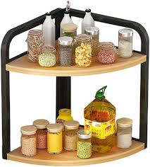 Organisateur Triangle pour votre Cuisine - Étagère à Épices Pratique