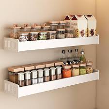 Étagère à épices Teksome - Organisation Blanche Armoire