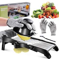 Mandoline Professionnelle Japonaise Multifonctionnelle Réglable - La Précision en Cuisine