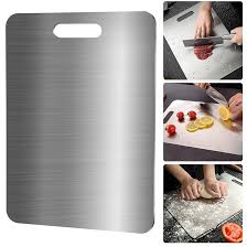 Planche à Découper Antibactérienne BAOHUAHU - Durable et Sans BPA