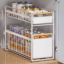 Étagère Rangement Organisateur Coulissant pour Cuisine