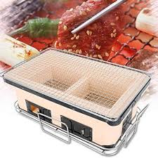 Barbecue Céramique Japonais 48x28x22cm - L'art de griller à la japonaise