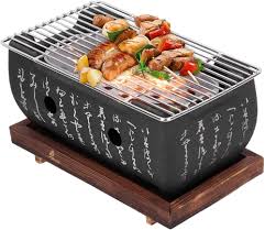 Barbecue Rectangulaire Style Japonais - Idéal pour vos grillades