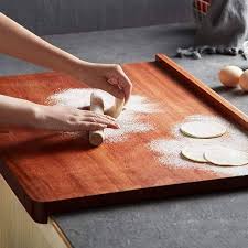 Planche à Découper en Bambou Réversible - Idéale pour Votre Cuisine