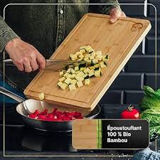 Planche à Découper en Bambou Deer - Élégance et Praticité