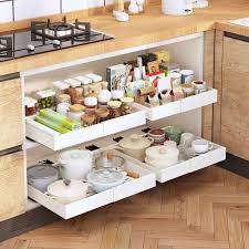 Organisateur Coulissant Extensible Cbilzxer - Optimisez Votre Cuisine