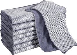 DmDoyy Nettoyage Microfibre Pelucheux Réutilisable - Lavette Cuisine Écologique