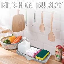 Porte Éponge en Silicone pour Cuisine - Élégance et Praticité