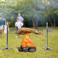 Tournebroche Électrique Universel en Inoxydable - NadineDutol