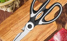 Ciseaux de Cuisine Inoxydables avec Protection pour Volaille