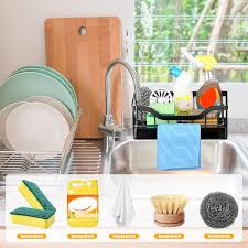 Organisateur Cuisine Inoxydable Rangement Porte Éponge : Praticité et Élégance