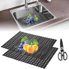 Protection Silicone Découpable pour Évier de Cuisine en Inoxydable