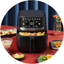 Friteuse Multifonction Électrique Domestique - Cuisine Facile et Savoureuse