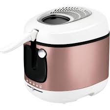 Friteuse Moulinex AM481010 Blanc Marron - Performance et Élégance