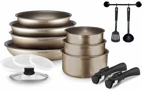 Batterie de Cuisine Arthur Martin AM133CH en Aluminium Revêtu