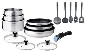 Batterie de Cuisine Arthur Martin : Ensemble Complet de Casseroles